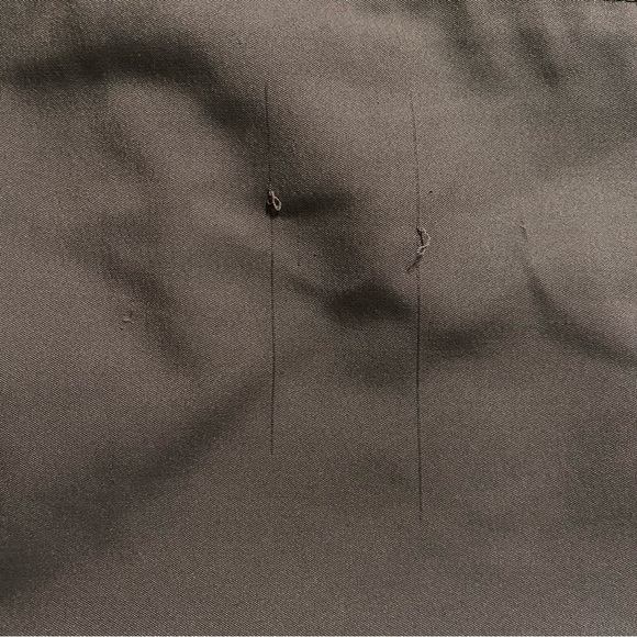 WHBM Brown Side Zip Slim Ankle Cropped Pants - Picture 4 of 6